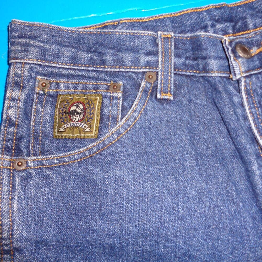 Mens Cinch Up Green Label Jeans size 29 x 34